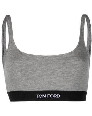 Tom Ford Modal Bralette Underwear - Grey