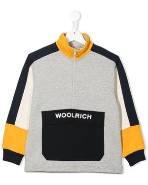 Woolrich Colour Block Anorak - Black