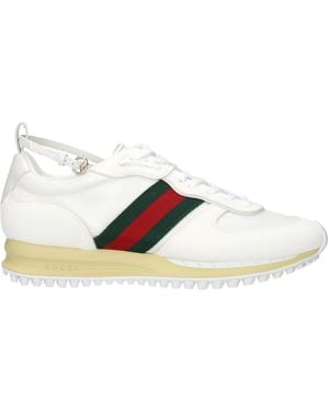 Gucci Sneakers Fabric - White