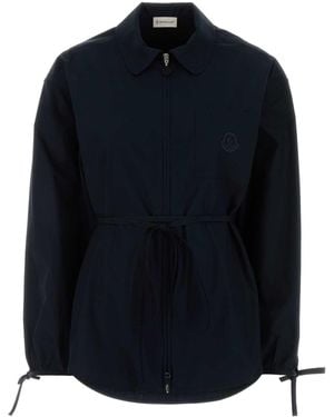 Moncler Midnight Poplin Shirt - Blue