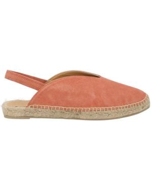 Castañer Castañer Multicolour Ovine Leather Flats - Brown