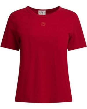 Ines De La Fressange Paris Cotton T-Shirt - Red