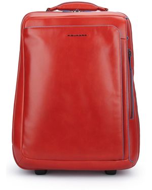 Piquadro Trolley Cabina pro Computer 15,6 E iPad®pro 12,9 - Rot