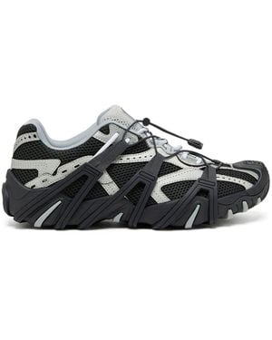 DIESEL S-Prototype Cr-Sneakers Aus Mesh Und Pu Mit Doppelschnürung - Schwarz