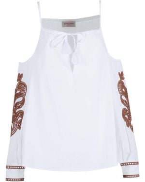 Ermanno Scervino Camicia M/l - Wit
