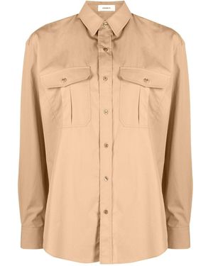 Wardrobe NYC Garderobe.nyc Übergroßes Shirt - Grün