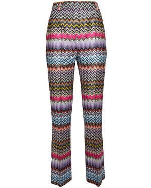 Missoni Pantalones - Rojo