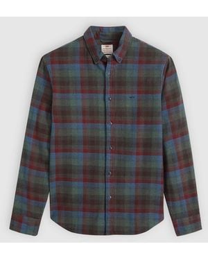 Levi's Authentic Button Down Bennett Plaid - Blue