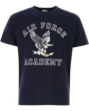 WILD DONKEY Midnight Cotton T Shirt - Blue