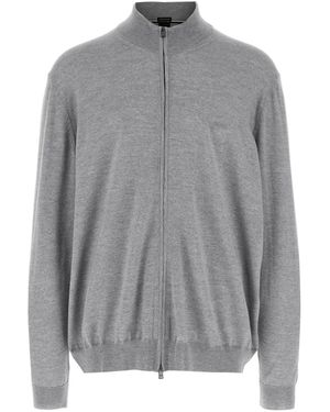 BOSS 'Balonso' Strickjacke - Grau
