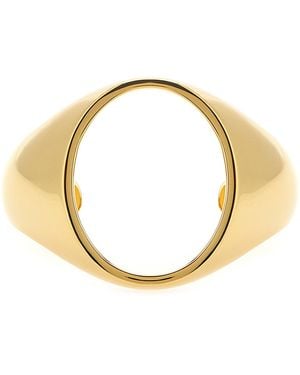 MM6 by Maison Martin Margiela 'Chevalière' Bracelet - Metallic