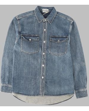 JW Anderson 100% Cotton Shirt - Blue