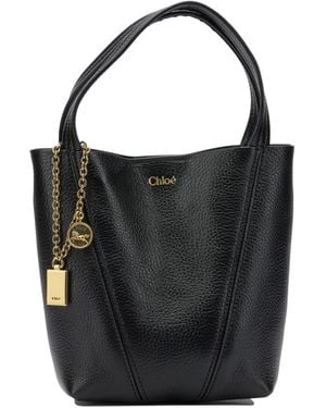 Chloé Kleine Handtasche "Spin" von - Schwarz