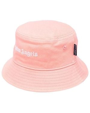 Palm Angels Bucket Hat - Pink