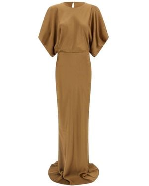 Norma Kamali Long Dress - Natural