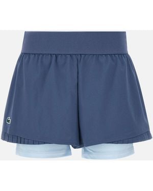 Lacoste Ultra Trockene Tennis Shorts - Blau