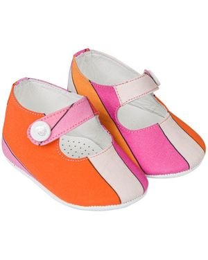 PUCCI Emilio Pucci Cotton Canvas Flat - Pink