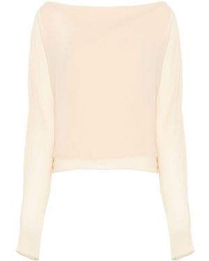 Cortana Trouble Silk Top - Natural