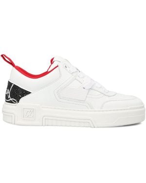 Christian Louboutin Astroloubi Leather Sneakers - White