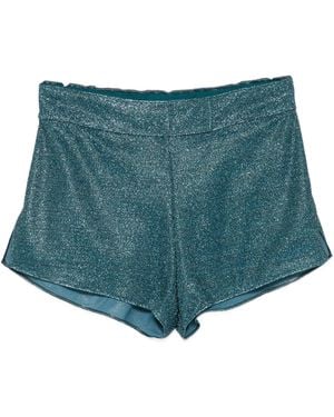 Oséree Lumière Glanzende Shorts - Bruin