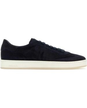 Church's Suede Largs 2 Trainers - Blue