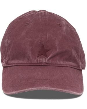 Golden Goose "Journey" Baseball Cap - Purple