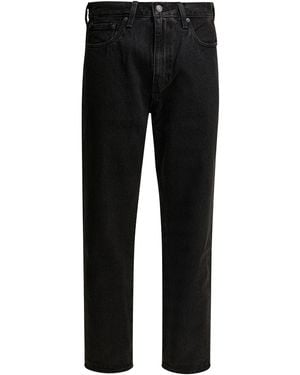 Levi's "568 Loose Straight" Straight Leg Jeans - Black