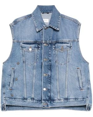 Haikure Jeansweste - Blau