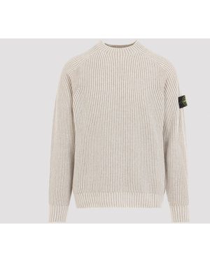 Stone Island Rundhalsausschnitt von - Weiß