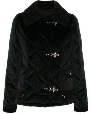 Fay Gesteppte 3 Ganci Jacke - Schwarz