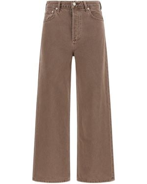 Agolde 'Ren' Jeans - Brown