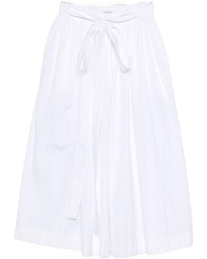 Ermanno Scervino Midirock Mit Schleifenverschluss - Weiß