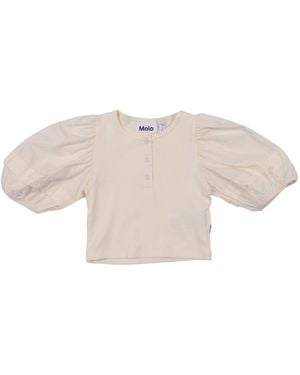 Molo Rawna T Shirts With Short Sleeves - Natur
