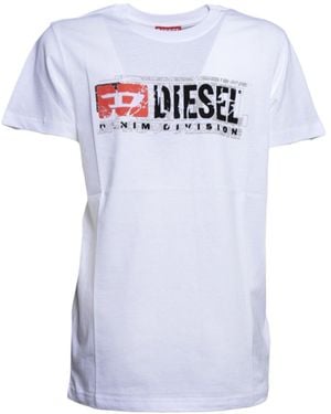 DIESEL T-shirts En Polo's - Wit