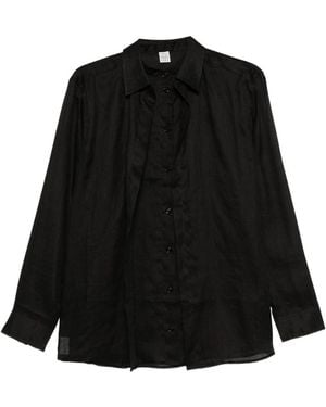 TOTEME Button-Down Shirt - Black