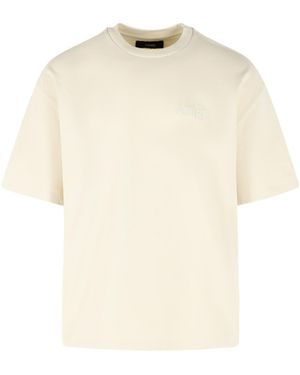 Amiri Beige Baumwoll-T-Shirt - Natur