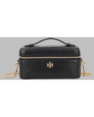 Tory Burch Tory Burch Charlie Clutch - Gray