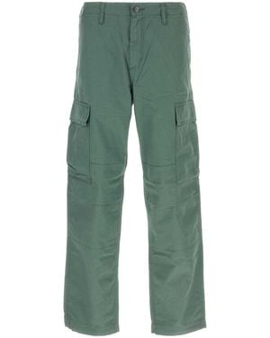 Carhartt Sage Green Cotton Regular Cargo Pant