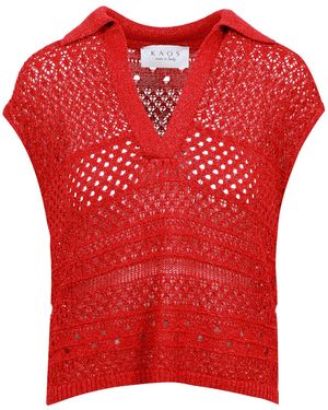 Kaos Sweaters - Red