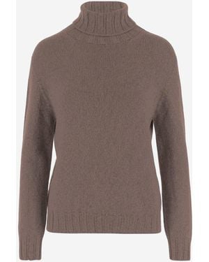 Oliver Lattughi Cashmere Sweater - Bruin