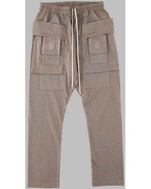 Rick Owens Relaxed-Fit Drawstring Trousers - Grey