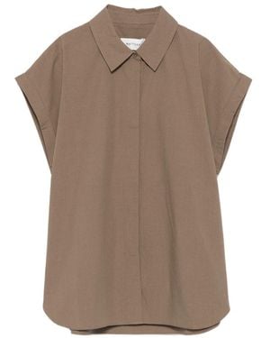 Matteau Cotton Shirt - Brown