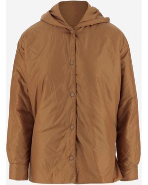 Aspesi Beth Nylon Jacket - Brown
