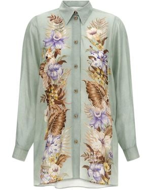 Zimmermann Chemise 'Coco' - Gris
