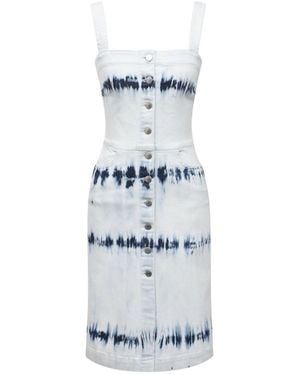 Stella McCartney Denim-Kleid - Blau