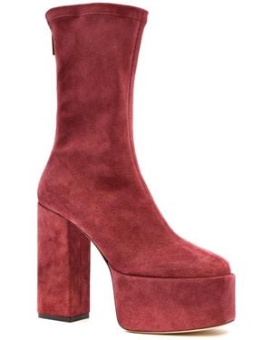 Paris Texas Booties - Red