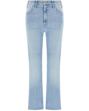 Mother Jeans "The Hustler Caviglia Alla Caviglia - Blu