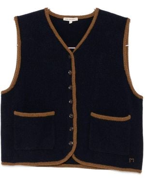 Moismont Cárdigan de lana Angele - Azul