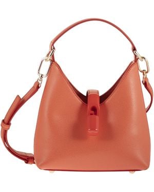 Furla Bolso Iride Mini De Piel - Rojo