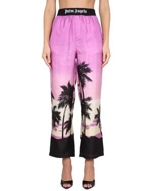 Palm Angels Sunset Pajama Pants - Pink
